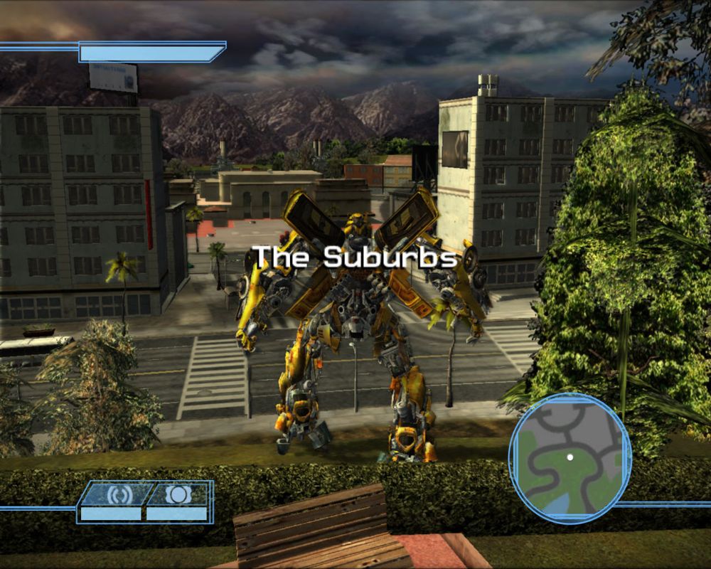 Transformers: The Game screenshot 3 for Wii